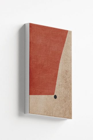 Beige and Orange no.1 Canvas