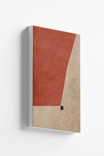 Beige and Orange no.1 Canvas