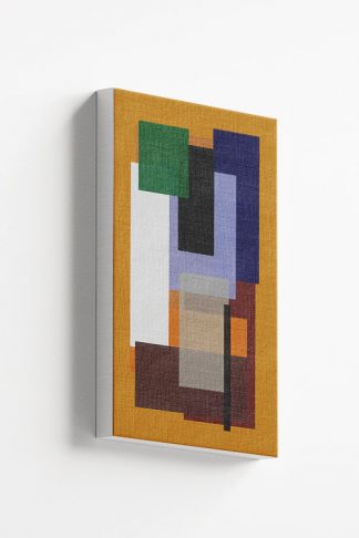 Pasted rectangles no1 canvas