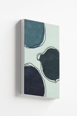 Green Rounds canvas