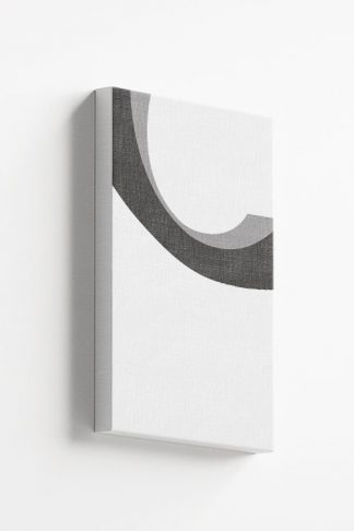 Abstract gray tone no.1 Canvas