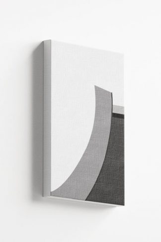 Abstract gray tone no.2 Canvas