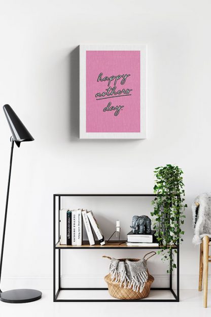Happy Mothers Day Canvas in interior