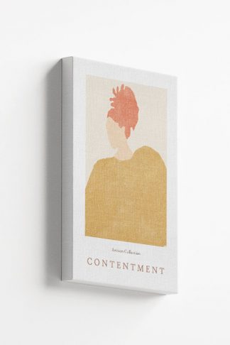 Contentment Portrait Canvas