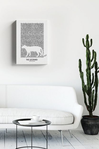The Leopard Canvas in interior