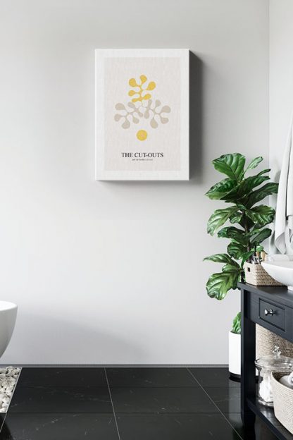 The Cut-outs canvas in interior