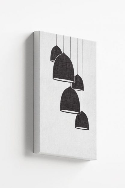 Elegant lamps canvas