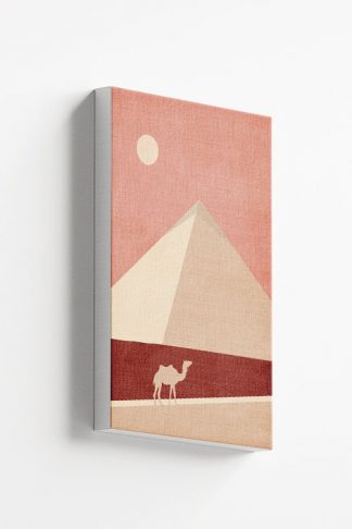 Graphic Desert 1 Canvas