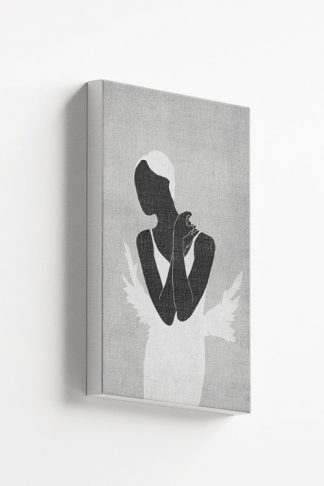 Minimal ballerina Canvas