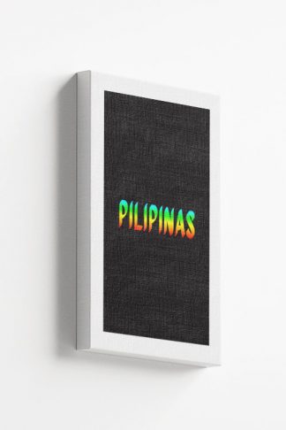 Pilipinas Typo No2 canvas