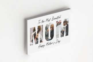 Most Beautiful Mom Canvas