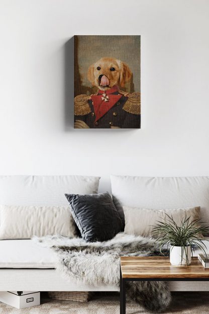 My Pet in General Suit Canvas in interior