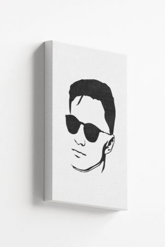 Randy Santiago inspired stencil art canvas