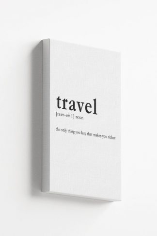 Travel meaning Canvas