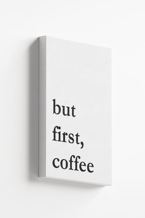 But first Coffee Canvas