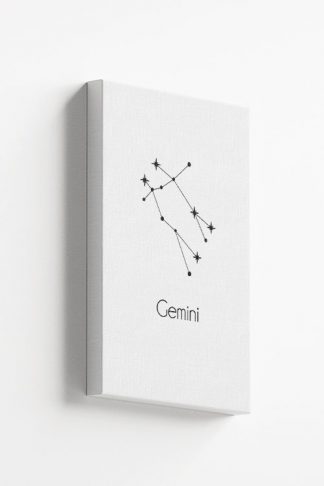 Constellation Zodiac Gemini Poster