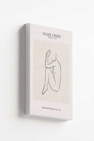 Nude Lines No3 canvas