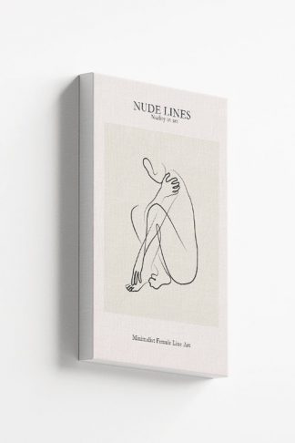 Nude Lines No5 canvas