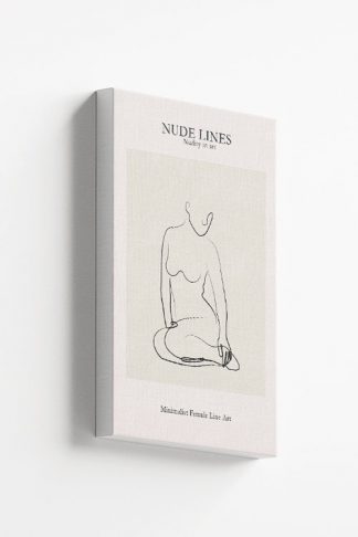 Nude Lines No6 canvas