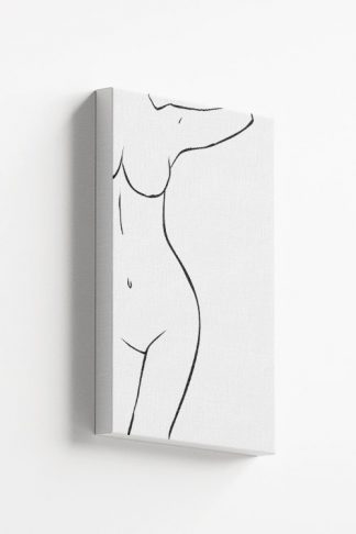 Sexy nude lines No2 canvas