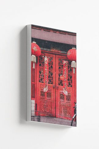 Traditional Chinese Door Canvas