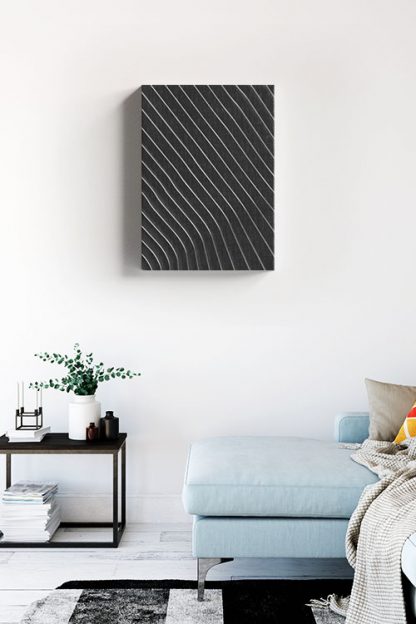 White lines canvas