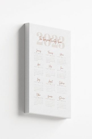 Calendar 2023 No1 Canvas