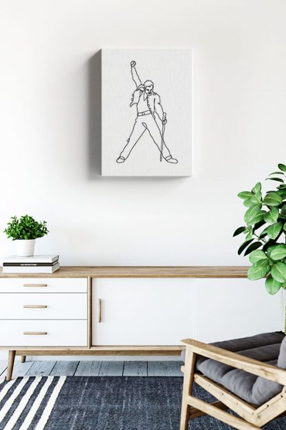 Freddie Mercury Iconic Pose Canvas