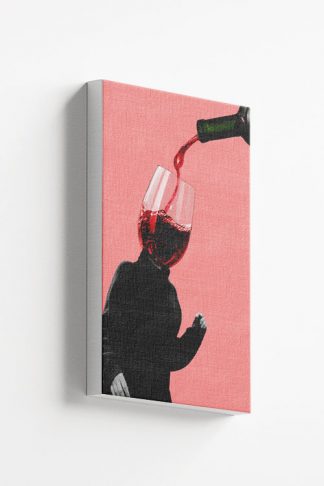 The object on my head No3 canvas