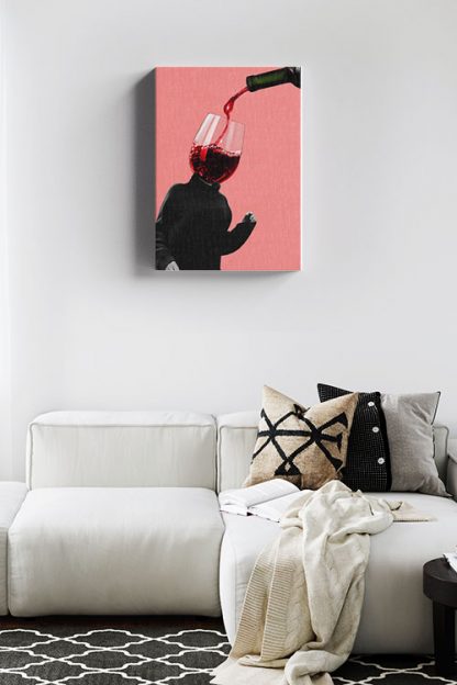 The object on my head No3 canvas