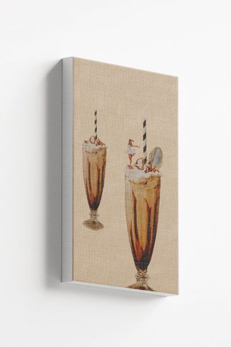 Ballet Milkshake canvas