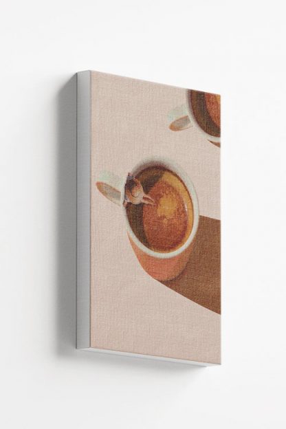 Coffee Pool canvas