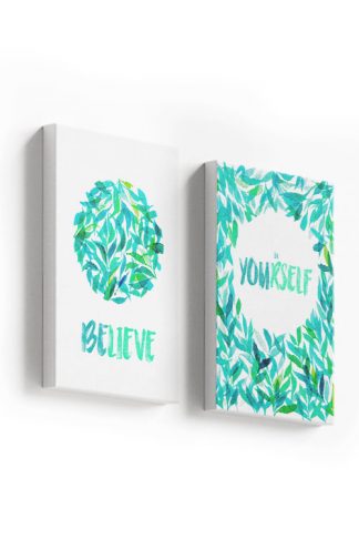 Foliage Believe in Yourself Foliage no2 Canvas