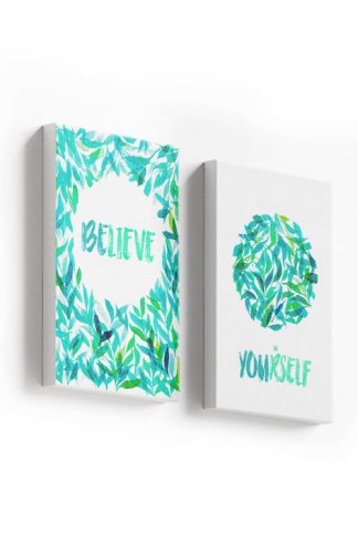 Foliage Believe in Yourself Foliage no1 Canvas