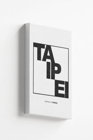 Taipei Typo Canvas