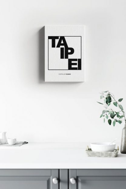 Taipei Typo Canvas