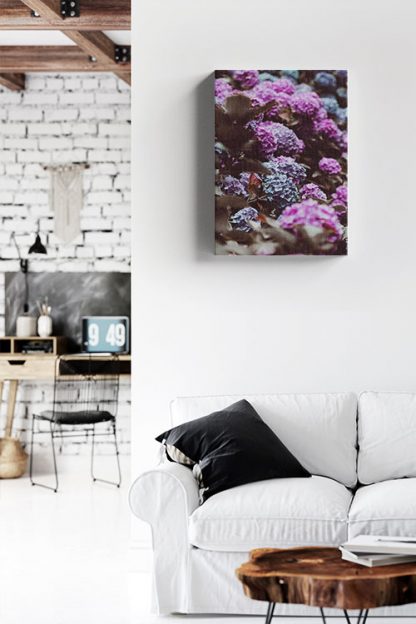 Butterfly bush canvas