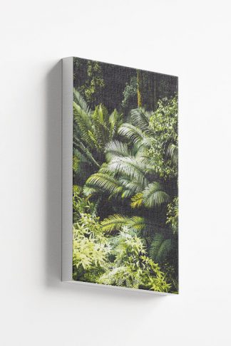 Forest leaves canvas