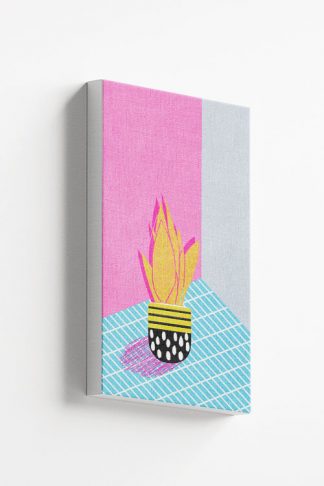 Contemporary art plant No1 canvas