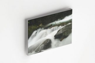 Freezing running water canvas