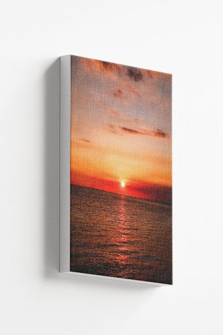 Western Seaside Sunset canvas