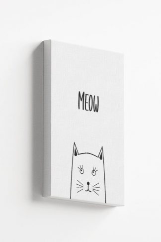 Cat meow Canvas