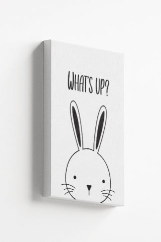 Rabbit whats up Canvas