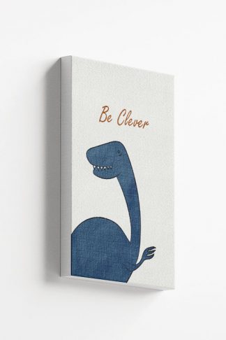 Dino Be wise Canvas