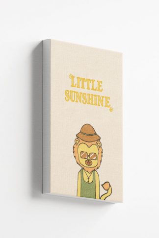 Little Lion Sunshine Canvas