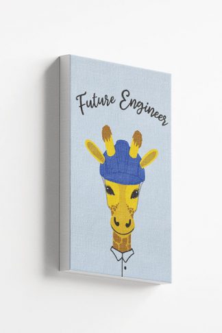 Giraffe Engineer Canvas