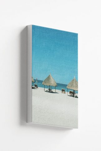 Shade in sand canvas