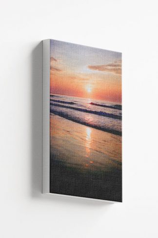 Aesthetic beach photo canvas