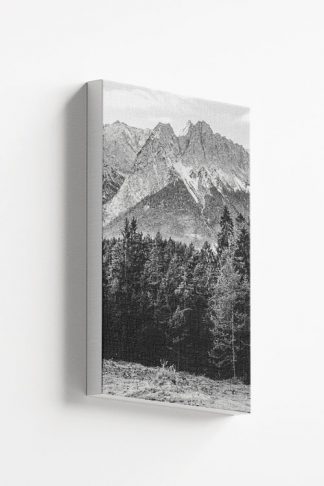 Pine tree and mountain no2 canvas