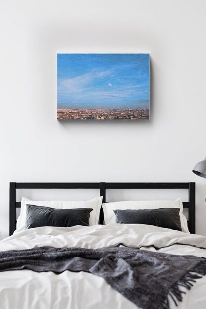 Blue Skyline canvas